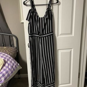 Striped Jumpsuit